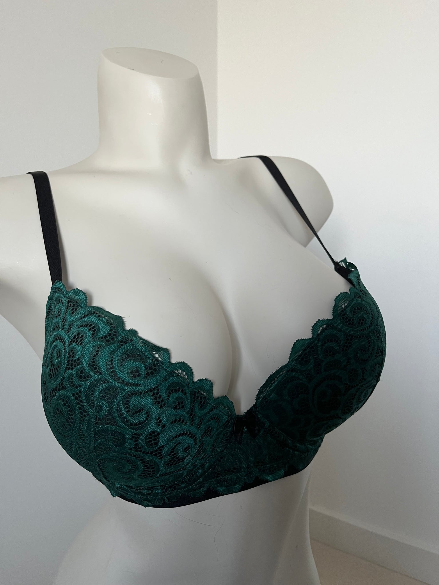 Pour Moi Plunge Bra in Emerald