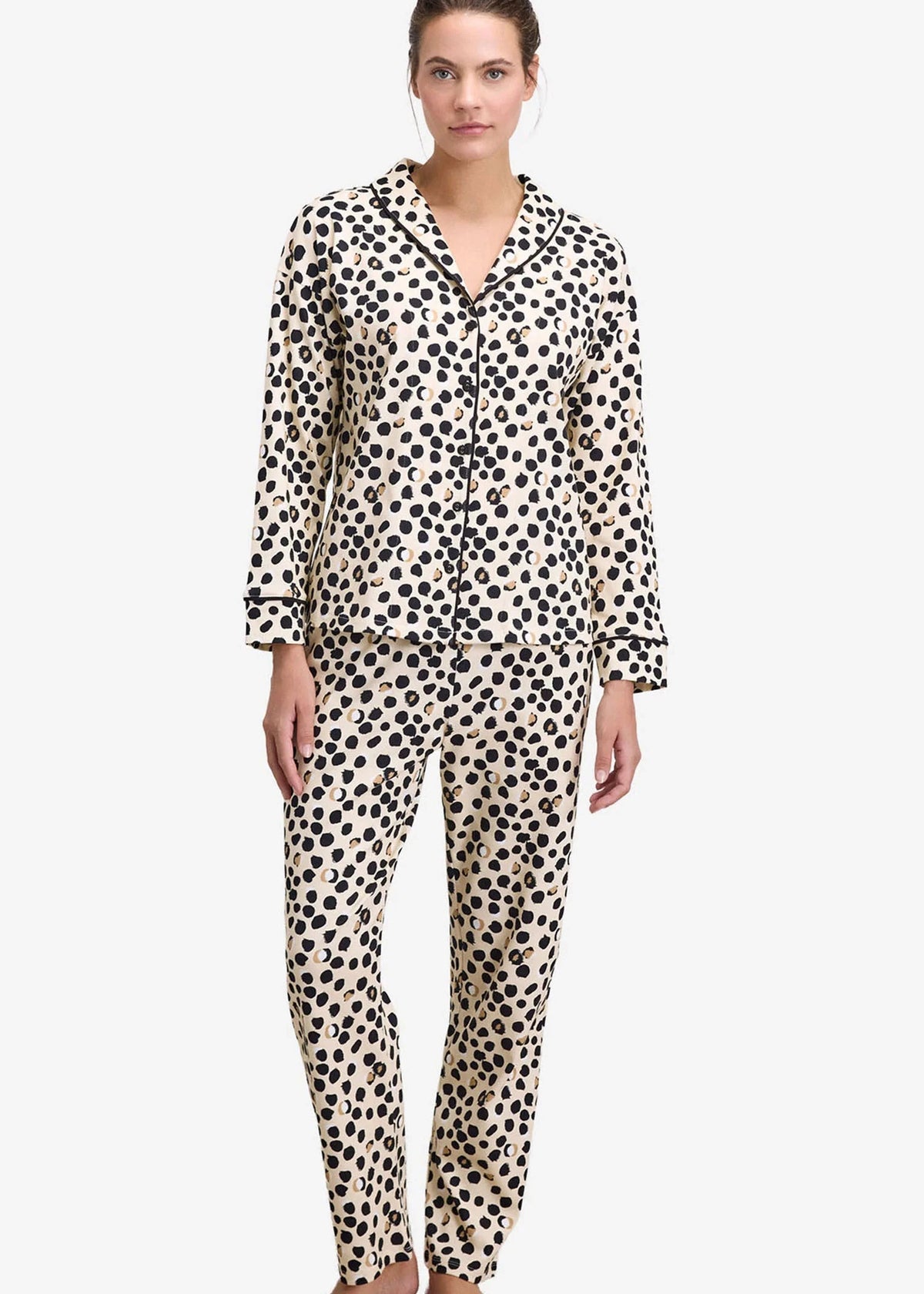 Golden Bay Pyjamas in Animal Print
