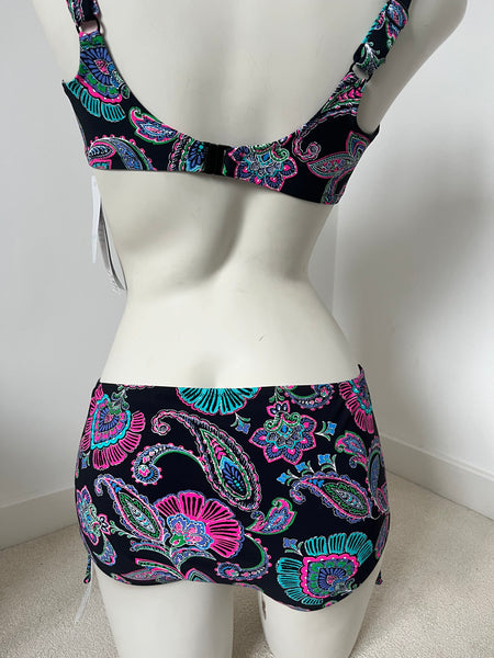 Rosa Fina Bikini Set in Black