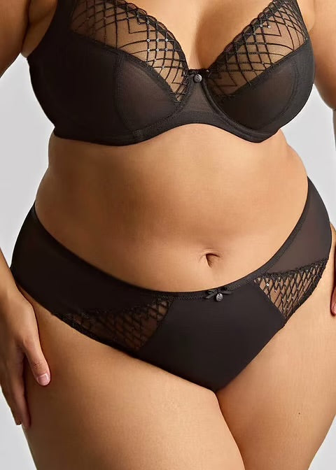 Scuptresse Ella Brief in Black
