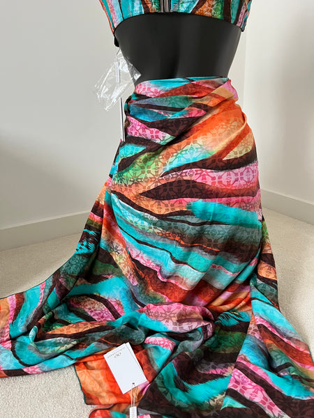 Nuria Ferrer Sarong in Aquarelle