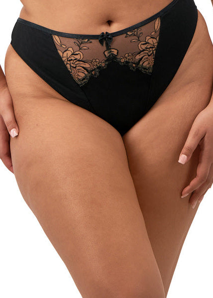 Elomi Tegan Thong in Black