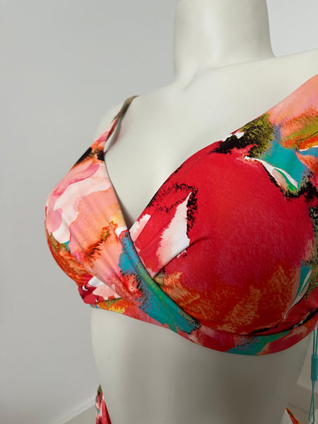 Sea Level Bikini Set in Coral