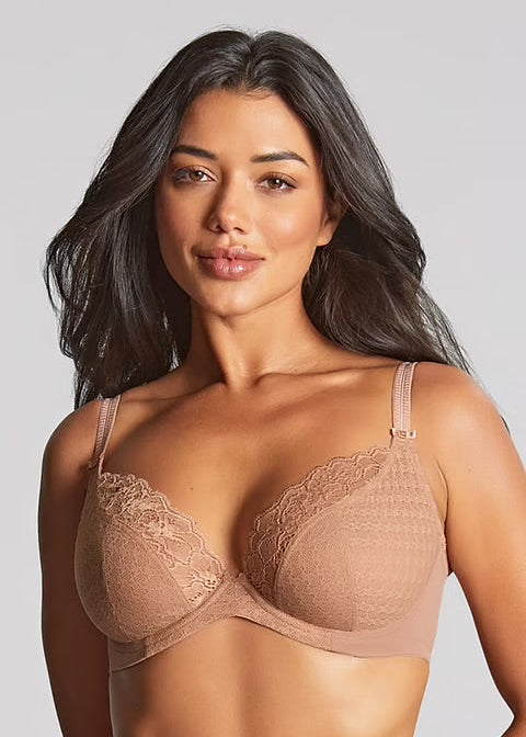 Panache Plunge Bra in Honey