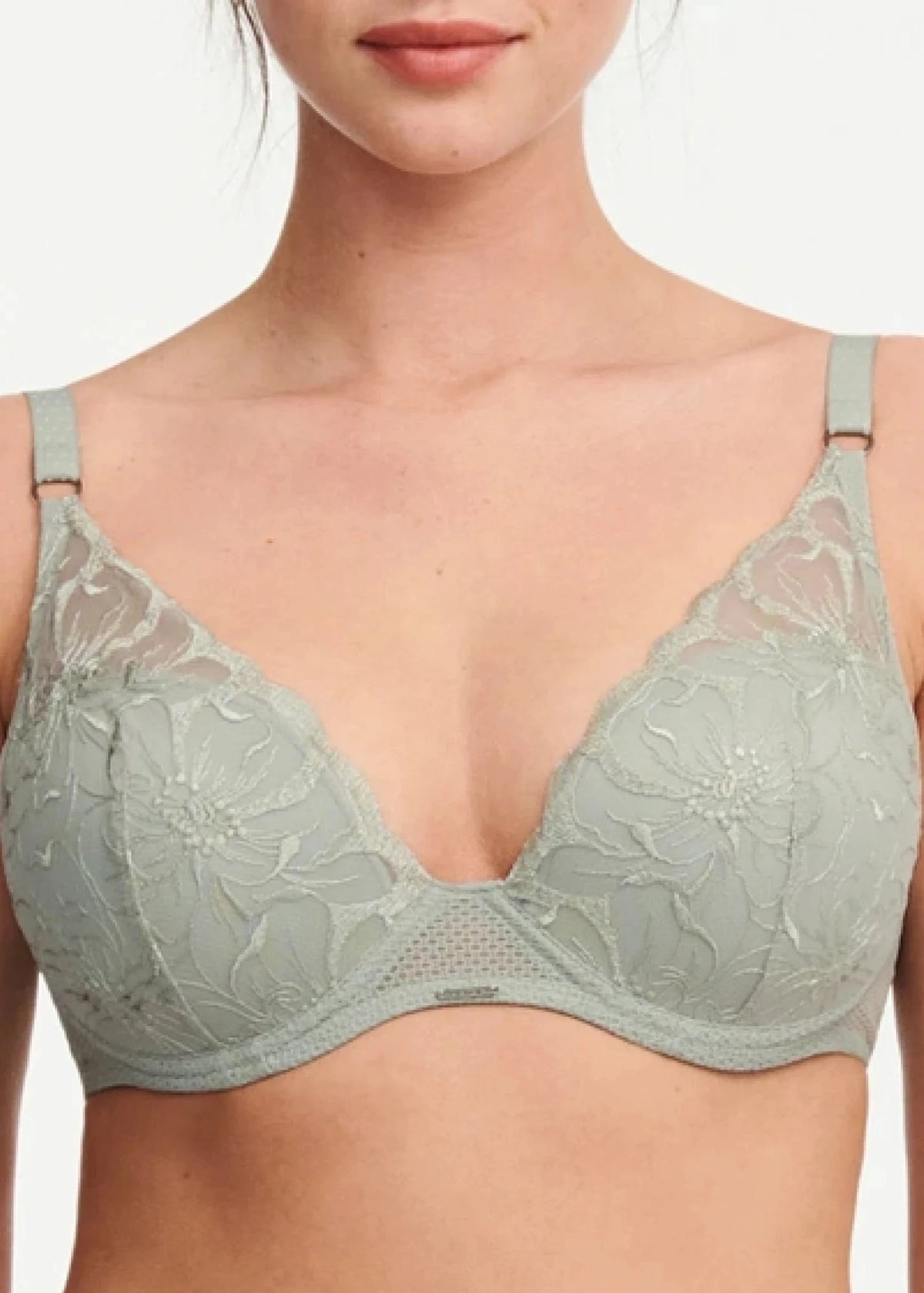 Chantelle Bra in Sage Green