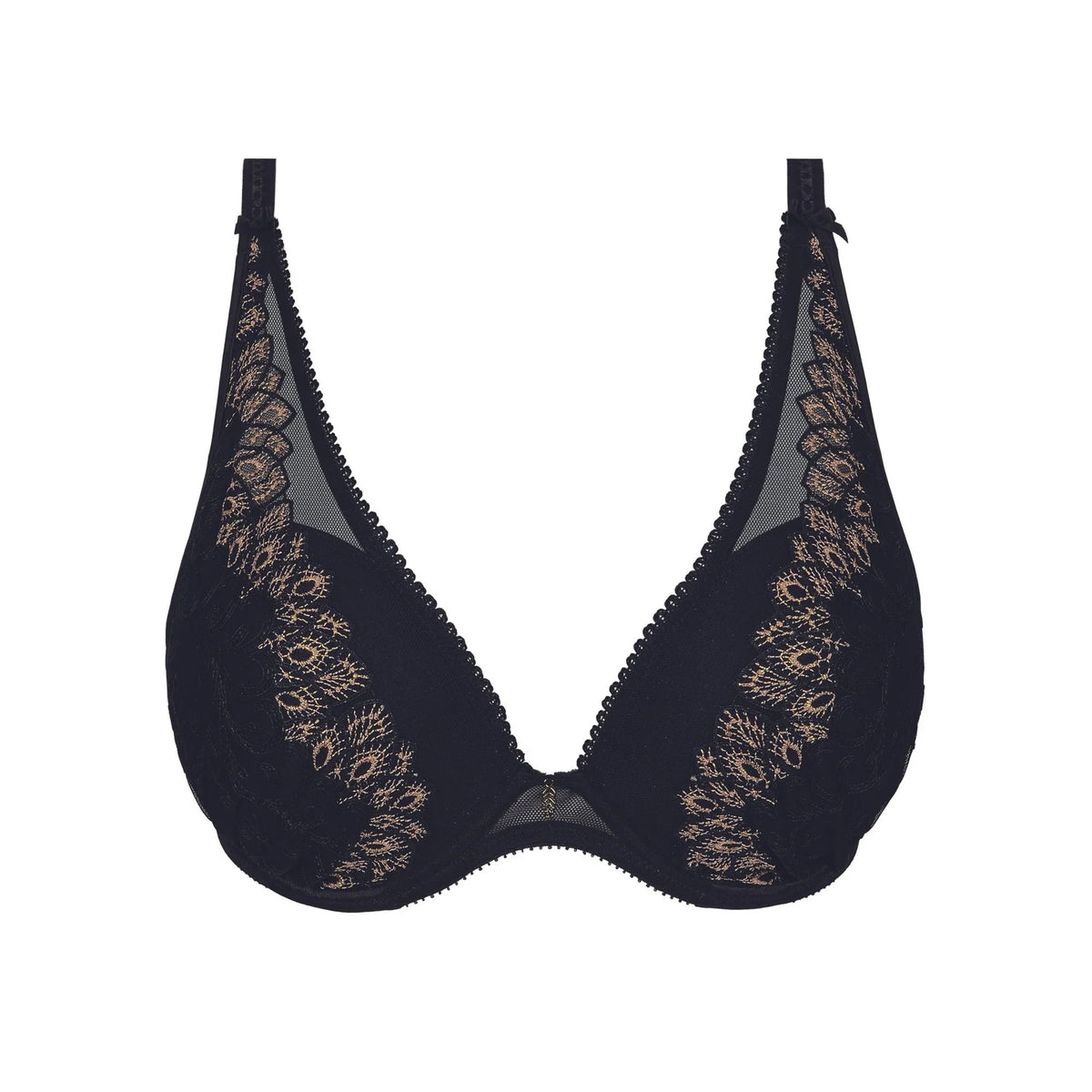 Empreinte Plunge Bra in Noir