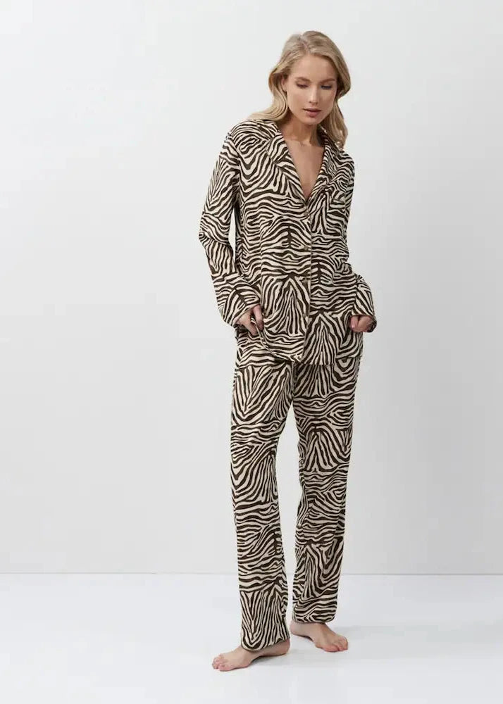 Aruelle Pyjamas in Animal Print