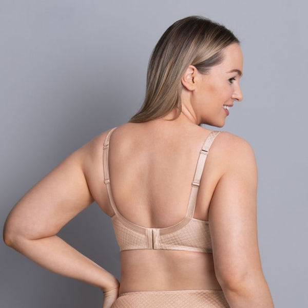 Caroline Light Rose Underwire Bra Moulded Cups