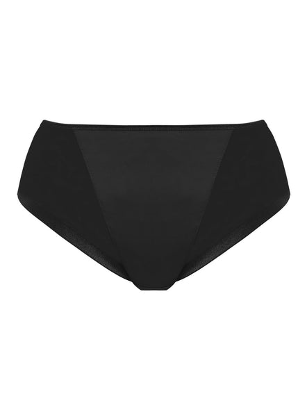 Illusion Black High Waist Briefs