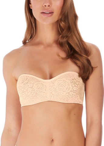 Halo Lace Nude Strapless Bra