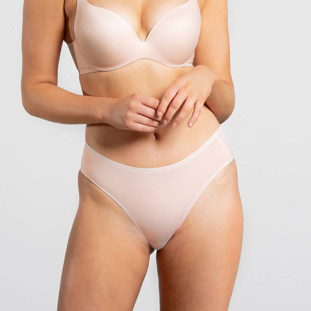 Peachy Pink Shorty Fit Seamless Knickers